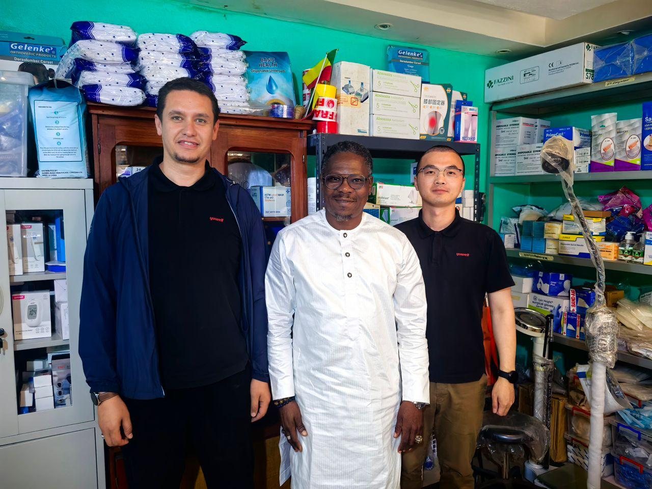 Visite de la direction chez Yuwell